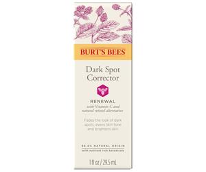 Burt's Bees Renewal Dark Spot Corrector With Natural Retinol Alternative and Vitamin C, 98.6 Percent Natural Origin Skin Care, 1 fl. oz. Bottle