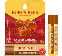 Burt's Bees Moisturising Lip Balm, Salted Caramel Flavour, With Beeswax and Vitamin E, Limited Edition Christmas Flavour, 4.25g