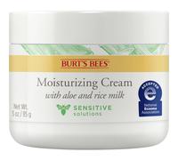 Burt's Bees Sensitive Moisturizing Cream Mothers Day Gifts for Mom With Aloe Vera and Rice Milk Face Moisturizer for Sensitive Skin 98.8 Perc