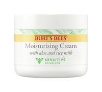 Burt's Bees Sensitive Moisturizing Cream, With Aloe Vera and Rice Milk, 98.8 Percent Natural Origin Skin Care, 3 oz. Package