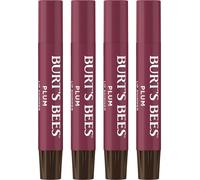 Burt's Bees Shimmer Lip Tint Set, Mothers Day Gifts, Tinted Lip Balm Stick, (4-Pack) (Plum)
