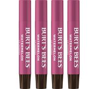 Burt's Bees Shimmer Lip Tint Set, Mothers Day Gifts, Tinted Lip Balm Stick, (4-Pack) (Watermelon)