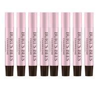 Burt's Bees Shimmer Lip Tint Set, Tinted Lip Balm Stick, 4 Count (Pack of 2) (Champagne)
