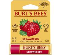 Burt's Bees Strawberry Moisturizing Lip Balm Blister, 0.15 oz