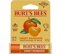 Burts Bees Sweet Mandarin Moisturizing Lip Balm for Unisex 0.15 oz Lip Balm, White