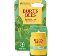Burt's Bees Sweet Mint Lip Butter, Repairs Dry Lips, 24 Hour Hydration, Locks in Moisture, Includes Shea and Mango Butters (Mint)
