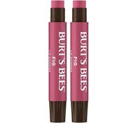 Burt's Bees Tinted Lip Shimmer Fig, Peppermint Oil, 100% Natural Origin, 2.55g (Pack of 2)