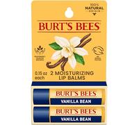Burt's Bees Vanilla Bean Moisturizing Lip Balm, 2 x 0.15 oz
