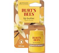 Burt's Bees Vanilla Honey Lip Butter, Repairs Dry Lips, 24 Hour Hydration, Locks in Moisture, Includes Shea and Mango Butters, Antioxidant Rich Vitamin E, Convenient Twist Up Dispenser, 0.5 Oz.