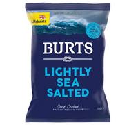 Burts Lightly Sea Salted Hand Cooked Crisps 150g (Pack of 10)