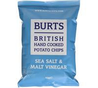 Burts Potato Chips Salt and Vinegar 40 g (Pack of 20)