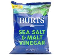 Burts Potato Chips (Sea Salt & Malt Vinegar 4 x 150g)