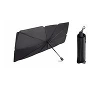 BURUVO Car Windshield Sun Shade Umbrella 120x60cm Universal Foldable Front Window Windscreen Cover Sunshade Blocks UV Rays Automotive Umbrella