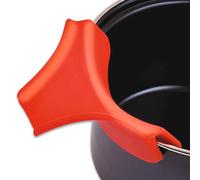 Burwells Red Pouring Spout Utensil Pot Attachment - Makes For Effortless No Drip Pouring