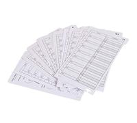 Burwells Refill Paper Pack for Retro Kitsch 1970s Style Pop Up Telephone Directory - A to Z Phone Number Address Book With Slider