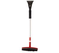 Burwells Snow Brush & Ice Scraper - Car Windscreen Windshield Snow, Ice & Frost Removal Heavy Duty Tool with Easy Grip Telescopic Handle - Versatile Winter Accessory for Cars, Windows, Doors, Roofs