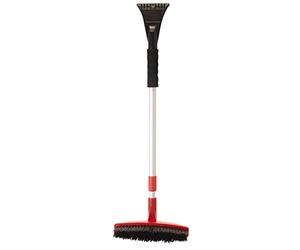 Burwells Snow Brush & Ice Scraper - Car Windscreen Windshield Snow, Ice & Frost Removal Heavy Duty Tool with Easy Grip Telescopic Handle - Versatile Winter Accessory for Cars, Windows, Doors, Roofs