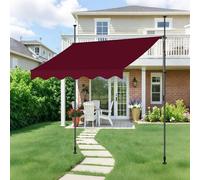 Bury 3.5M/11.5FT Adjustable No-Drill ning UV-Resistant & Waterproof Perfect for Balconies & Doors - Versatile Kmmarkise Solut