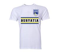 Bury Junior atia Core Football Country T-Shirt White | Size: 5-6 Years Bury White 5-6 Years