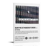 Bury Me at Makeout Creek by Mitski Waterproof Canvas Poster Wall Art HD UV Resistant Print Suitable for Living Rooms And Hallways And Makes A Great GiftFrame-style16x24inch(40x60cm)