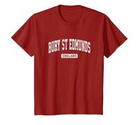 Bury St. Edmunds England Vintage Sports Design T-Shirt