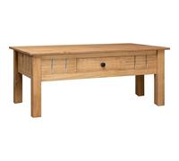 bury wooden coffee table with 1 drawer in brown