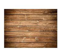 Buryeah Brown Wood Wall Background, Rustic Photo Backdrop, Polyester, 10 x 8 ft, Birthday Occasion