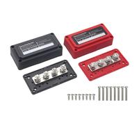 Bus Bar 12V-48V 300A Busbar Heavy Duty 4XM10 Studs Power Distribution Block