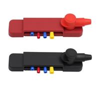 Bus Bar Distribution Block V 150a for Wiring Harness | ABS Zinc Alloy Brass Build, 12-way Terminal Layout, Automotive and Ship Use, Corrosion Resistant