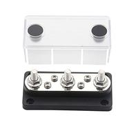 Bus Box Board BusBar Box Power Distribution Block Busbar Power Case With Cover For Automotive Car Boat Marine Truck Battery Junction Terminal Block
