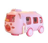 Bus Drinking Bottle, School Bus Bottle, Water Bus Bottle, 500ml Quench on Wheels Fun and Functional Bus Drinking Perfect for School Work Hydration a Novelty Water that Adds Cheer to Your Daily Commute