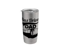 Bus Driver Dad Public Transportation Father's Day Stainless Steel Insulated Tumbler