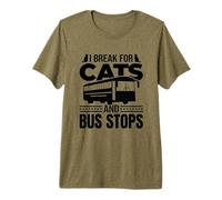 Bus Driver Funny Quote Passenger Vehicle Operator Premium T-Shirt
