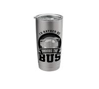 Bus Driver Inspiration Traffic Stainless Steel Insulated Tumbler