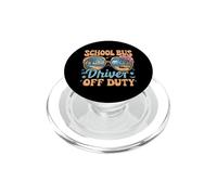 Bus Driver Off Duty PopSockets PopGrip for MagSafe