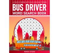 Bus Driver Word Search Book: A Puzzle Book with Bus Driving Terms