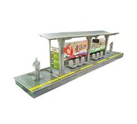 Bus Station Passenger Platform with Accessories for Girls Boys Birthday Gift