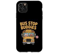 Bus Stop Buddies Cute School Bus Kids Back To School 2025 Case for iPhone 11 Pro Max