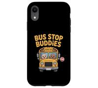 Bus Stop Buddies Cute School Bus Kids Back To School 2025 Case for iPhone XR