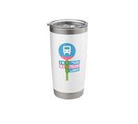Bus Stop Costume Stainless Steel Insulated Tumbler