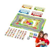 Bus Stop Math Games - Math Puzzle Table Game, Adding Subtraction Educational Game | for Girls Teachers Learning for Class, The Math