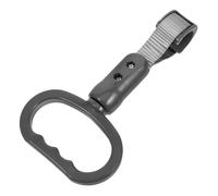 Bus Subway Handle Ring with Strap, Nylon ABS Anti-slip Grip Replacement | Smooth Nonslip Texture, Modern Elegant Shape, for Public Transit Interiors, Boarding and Alighting, Maintenance Teams
