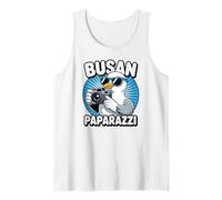 Busan Paparazzi Cool Seagull, Funny Korean Tourist Tank Top