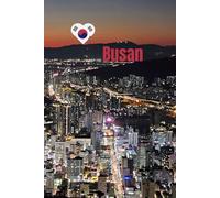 Busan Travel Journal: A Minimalist Lined Notebook Inspired by South Korea’s Coastal City