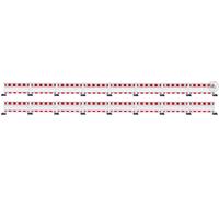Busch 1013 - 1:87 H0 - White And Red Safety Barriers
