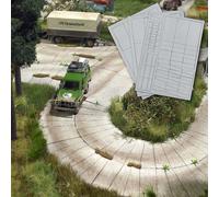 Busch 1106 OO (1:76) / HO (1:87) CONCRETE SLAB PAVEMENT KIT