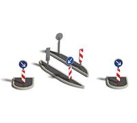 Busch 1111 H0 Traffic Islands Construction Kit