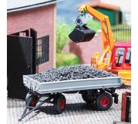 Busch 1124 - 1/87 / H0 Coal Bunker With Trailer - New