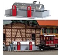 Busch H0 1158 Gas Station for Railway Depot