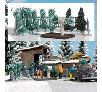 Busch 1182 Christmas Tree Sale, H0